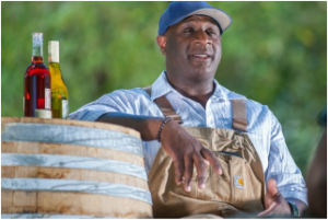The first black winemaker in Oregon Bertony Faustin