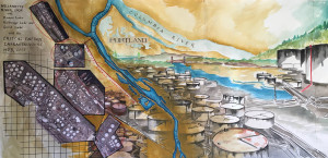 Braided River painting by Kandace Manning Braided River painting by Kandace Manning