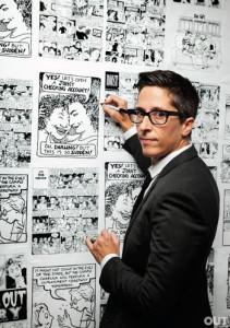 Cartoonist Alison Bechdel talks about her lesbian-themed comic Dykes to Watch Out For and her graphic novels Fun Home and Are You My Mother with S.W. Conser on Words and Pictures on KBOO Radio