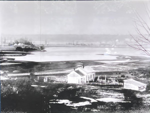 Balch Creek flowing into Guilds Lake