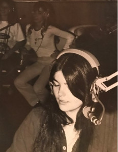 Buzzy Donahue behind the mic, San Francisco 1968 Buzzy Donahue behind the mic, San Francisco 1968