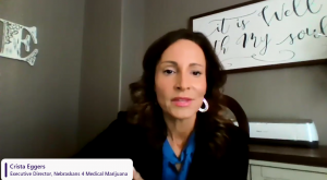 Crista Eggers, Executive Director of Nebraskans for Medical Marijuana