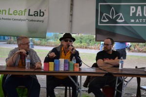 Left to right: Doug McVay, Steve Hager, and Chris Bennett Left to right: Doug McVay, Steve Hager, and Chris Bennett