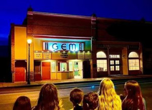 Outside the Gem Theatre, Athena OR Outside the Gem Theatre, Athena OR