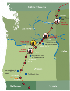 GTN XPress Fracked Gas Pipeline map