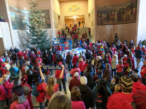 Jordan Cove Protesters fill Oregon Capitol Rotunda 11-21-19 Jordan Cove Protesters fill Oregon Capitol Rotunda 11-21-19