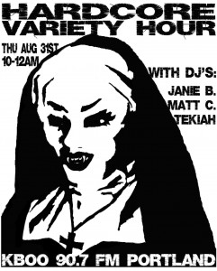 Hardcore Variety Hour w/ Tekiah Hardcore Variety Hour w/ Tekiah