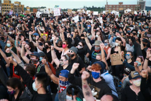 Anti-racism protest in Waterfront Park June 4, 2020 Anti-racism protest in Waterfront Park June 4, 2020