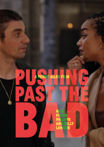 Poster for "Pushing Past the Bad", new film from Penny Allen