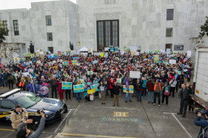 Rally at Oregon State Capitol Rally at Oregon State Capitol
