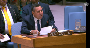 His Excellency Samuel Moncada, Permanent Representative of the Bolivarian Republic of Venezuela to the United Nations His Excellency Samuel Moncada, Permanent Representative of the Bolivarian Republic of Venezuela to the United Nations