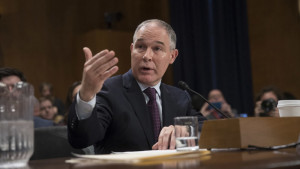 Scott Pruitt testifying before Senate Scott Pruitt