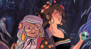 Aaron Duran talks with S.W. Conser about his graphic novel Season of the Bruja Aaron Duran of Portland's Geek in the City talks with S.W. Conser on Words and Pictures on KBOO Radio about his graphic novel Season of the Bruja, a collaboration with artist Sara Soler