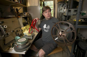 AV Geeks host Skip Elsheimer talks about his 16mm film collection with S.W. Conser on Words and Pictures on KBOO Community Radio in Portland