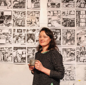 Tessa Hulls talks about her graphic memoir Feeding Ghosts with S.W. Conser on Words and Pictures on KBOO Radio Portland