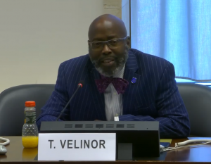 Trevor Velinor, the retired Commissioner of the US Virgin Islands Police Department and a board member of the Law Enforcement Action Partnership Trevor Velinor, the retired Commissioner of the US Virgin Islands Police Department and a board member of the Law Enforcement Action Partnership