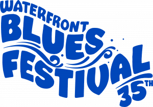 Waterfront Blues Festival 2022 logo