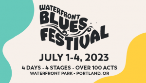 2023 Waterfront Blues Festival poster