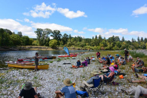 Willamette Riverkeeper in action Willamette Riverkeeper in action