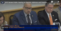 New York State Senaor Gustavo Rivera, Chair of the senate’s Health Committee, and Senator Peter Harckham, Chair of the Alcohol and Substance Abuse Committee New York State Senaor Gustavo Rivera, Chair of the senate’s Health Committee, and Senator Peter Harckham, Chair of the Alcohol and Substance Abuse Committee