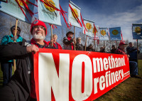 Kalama Methanol refinery protest (c) Rick Rappaport 2017