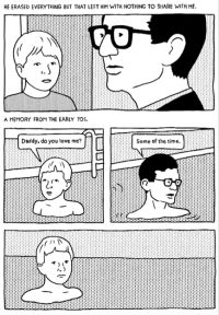 "Daddy, do you love me?" "Daddy, do you love me?"