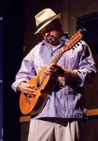 Jimmy Garcia in The Happiest Song Plays Last. Photo by David Kinder. Jimmy Garcia in The Happiest Song Plays Last. Photo by David Kinder.
