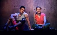 Anthony Lam and Crystal Ann Muñoz in Water by the Spoonful. Photo by David Kinder. Anthony Lam and Crystal Ann Muñoz in Water by the Spoonful. Photo by David Kinder.