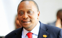 Kenyan President Uhuru Kenyatta