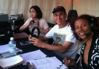 Joann and Joey G.  at the Waterfront Park Blues Festival