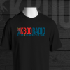 The KBOO bumper sticker t-shirt - a great thank you gift for $7 a month or $75!